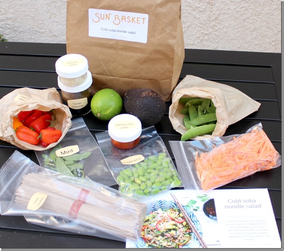 Sun Basket Food Delivery Subscription