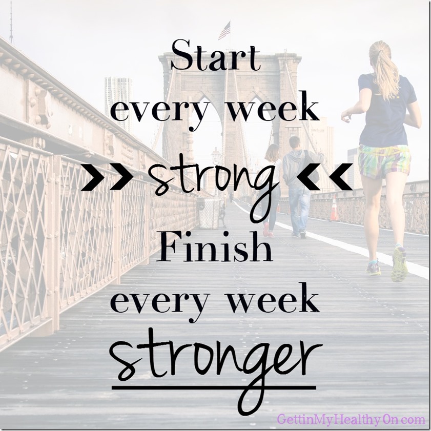 Start Strong Finish Stronger