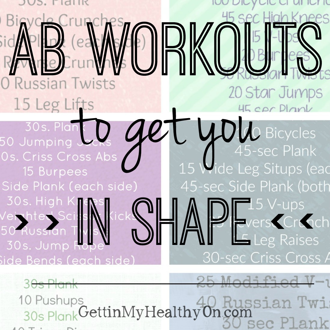 Shape discount ab workout