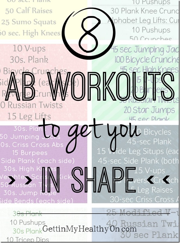 Ab Workouts to Get You in Shape