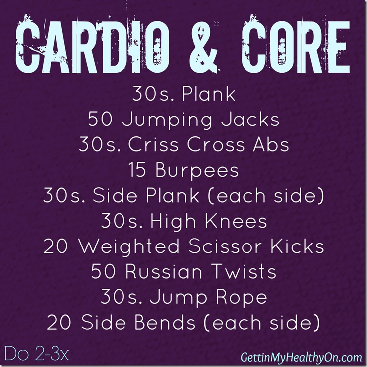 Cardio and Core Circuit Workout