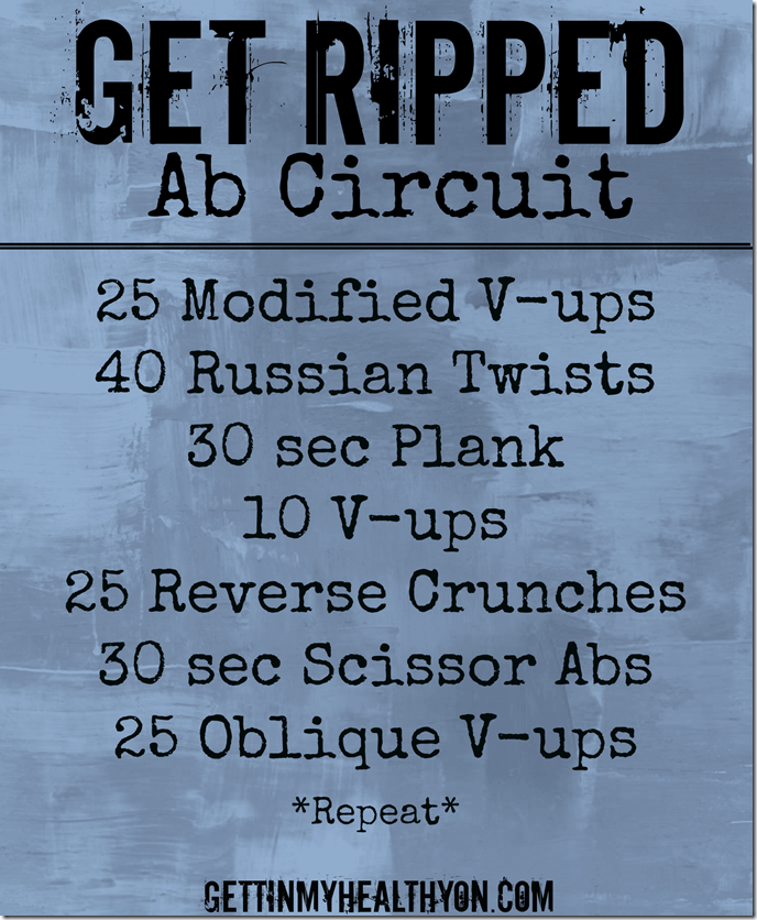 Get Ripped Ab Circuit