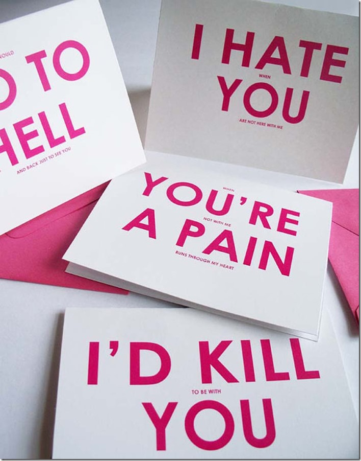 Insulting Valentine's Day Cards