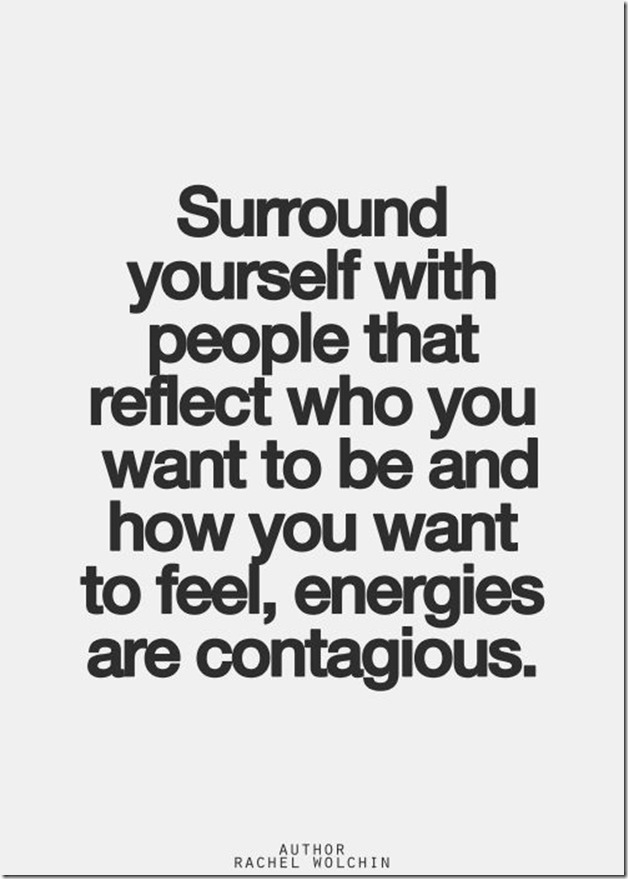 Energies are contagious