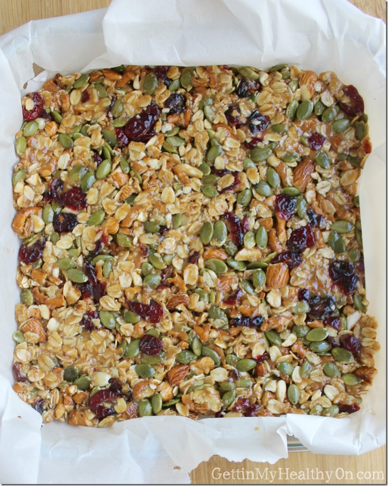 No Bake Granola Bars