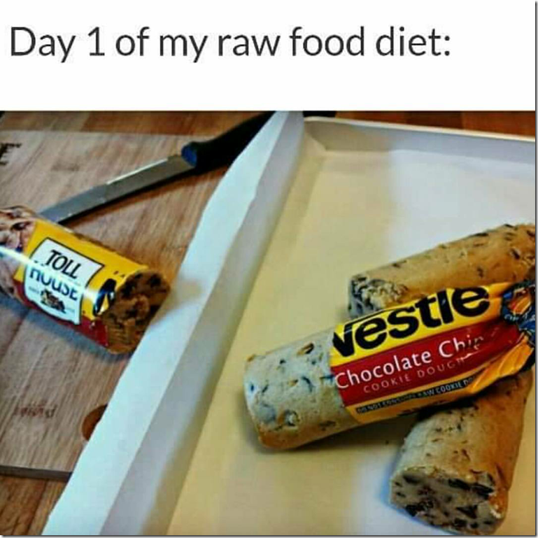 Day 1 of My Raw Food Diet