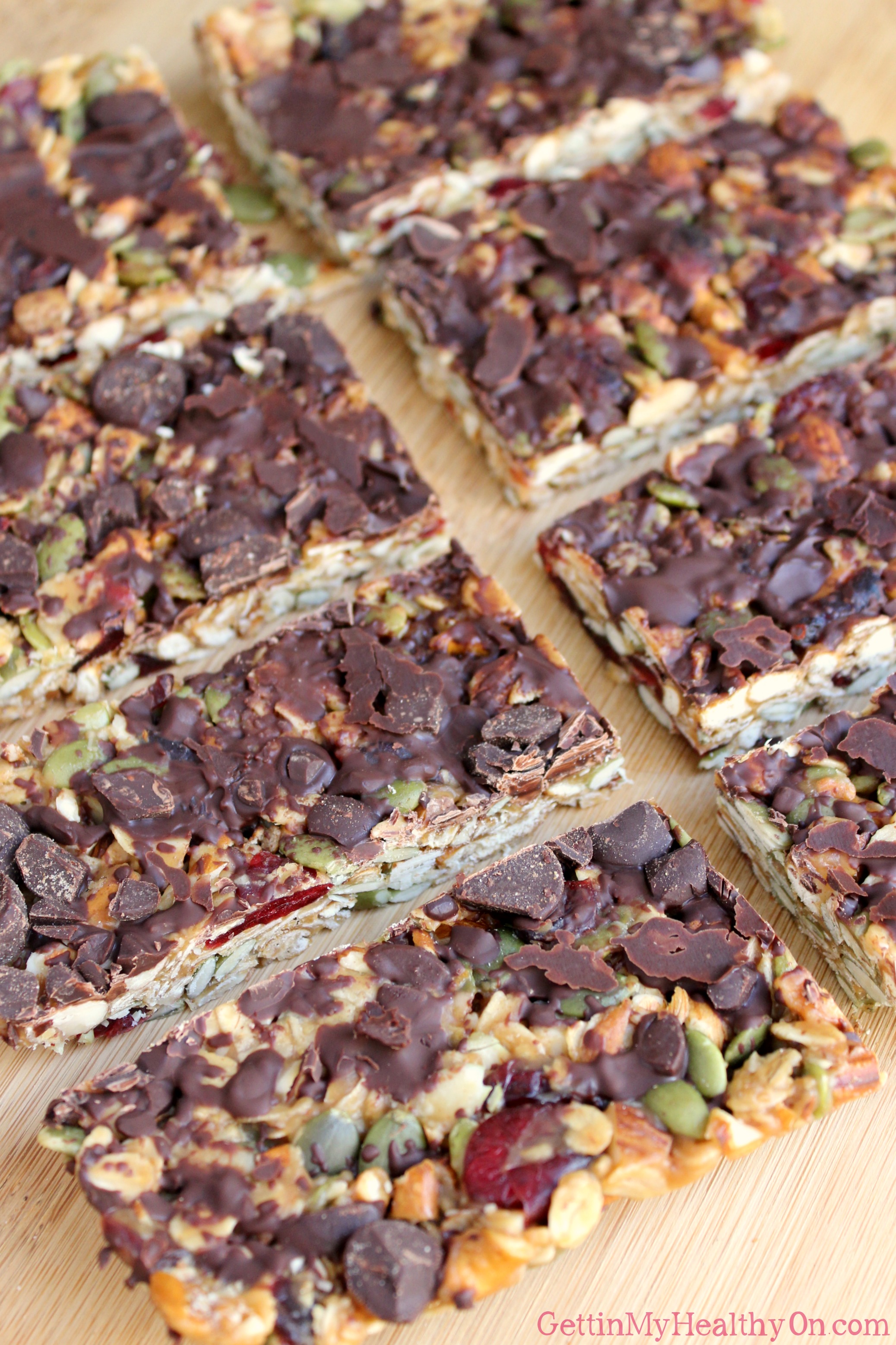 Trail Mix Granola Bars