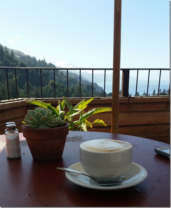 Coffee in Big Sur