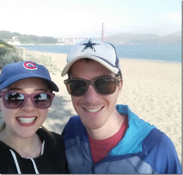 Biking across the Golden Gate Bridge