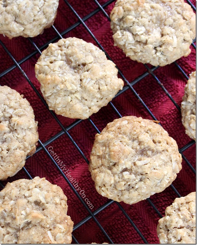 Chewy Coconut Oatmeal Cookie Recipe