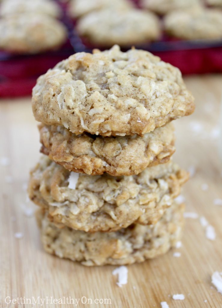 Chewy Coconut Oatmeal Cookies