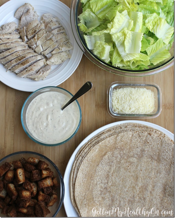 Caesar Salad Wrap