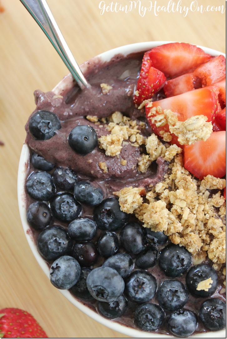 Homemade Acai Bowl 