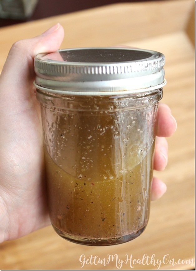 Olive Oil and Vinegar Salad Dressing