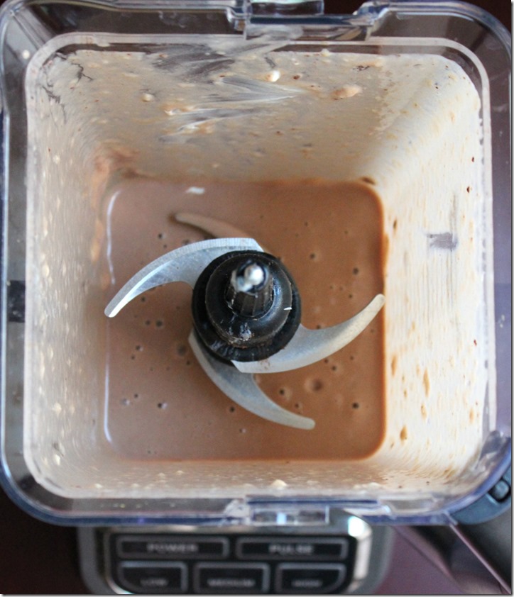 PB Banana Chocolate Popsicles in the Blender