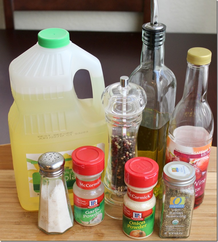 Simple Oil Vinaigrette Salad Dressing