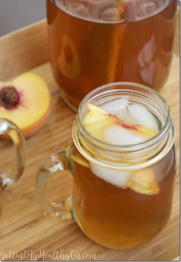 Iced Tea with Peach