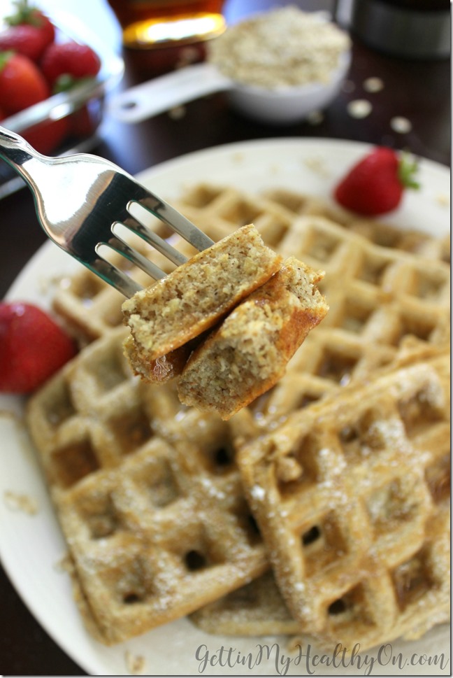 Waffles Made with Oats