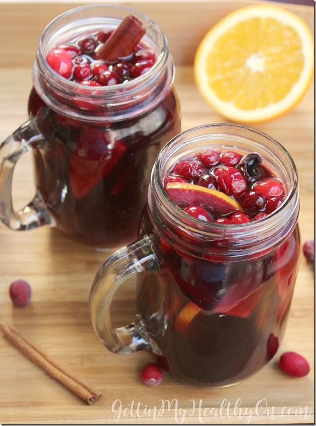 Spiced Cranberry Orange Sangria