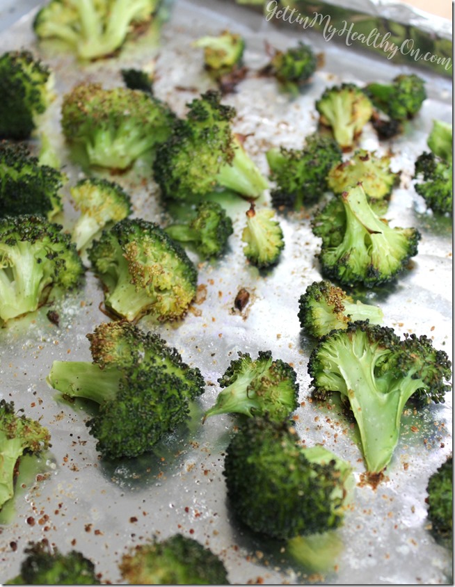 Broccoli Roasted in the Oven