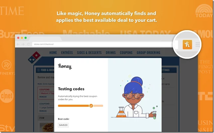 Honey Chrome Extension