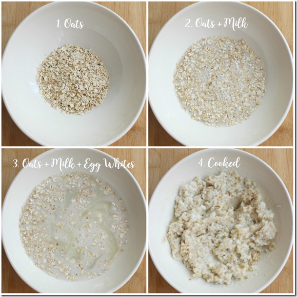 Microwave Egg Oatmeal  How To Cook Oatmeal with an Egg