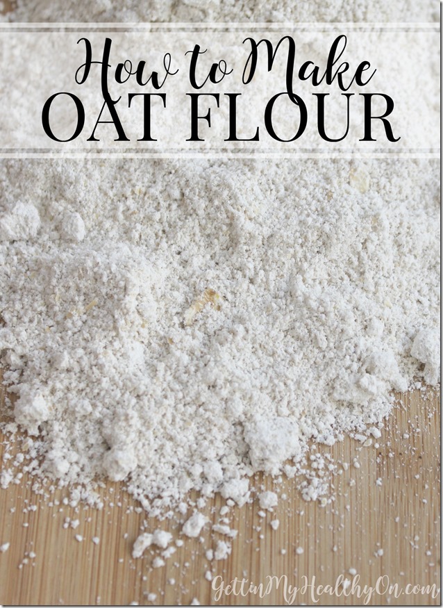 How to Make Oat Flour