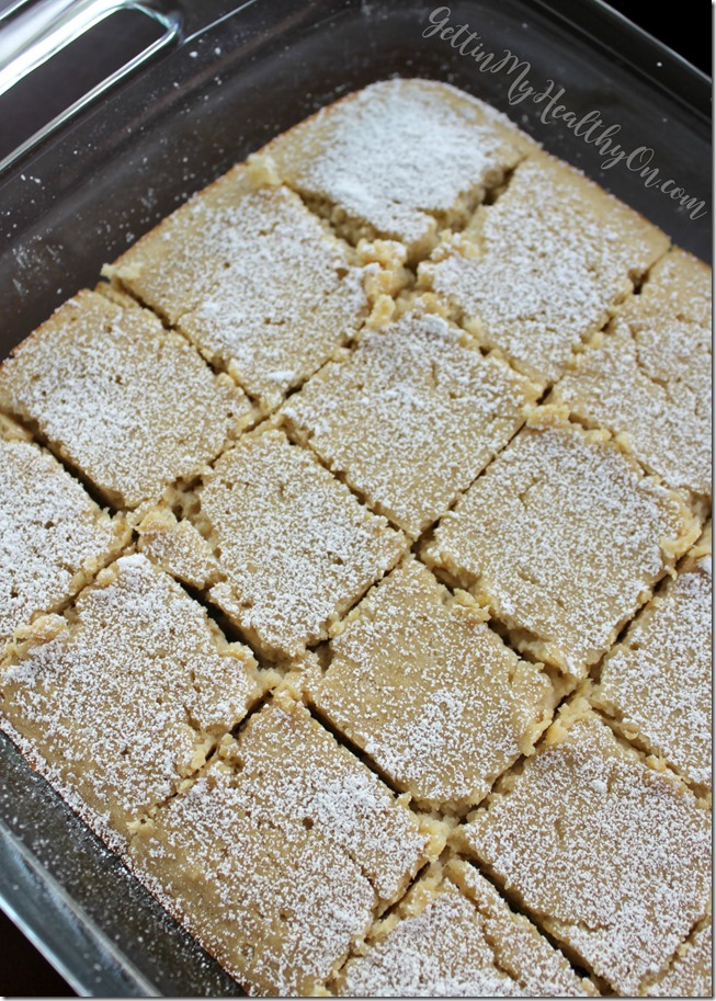 Lemon Protein Bars