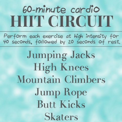 Hiit shop circuit workout