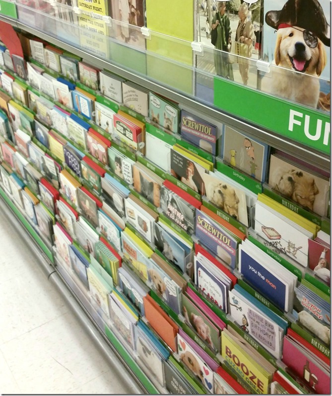 Card Section at Target