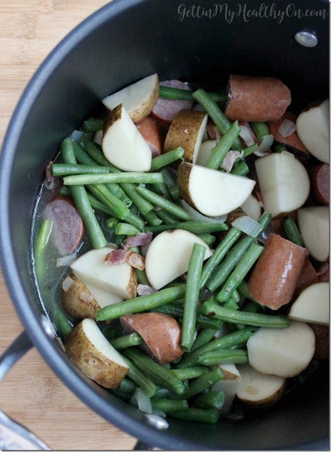 Green Beans Potato Sausage 