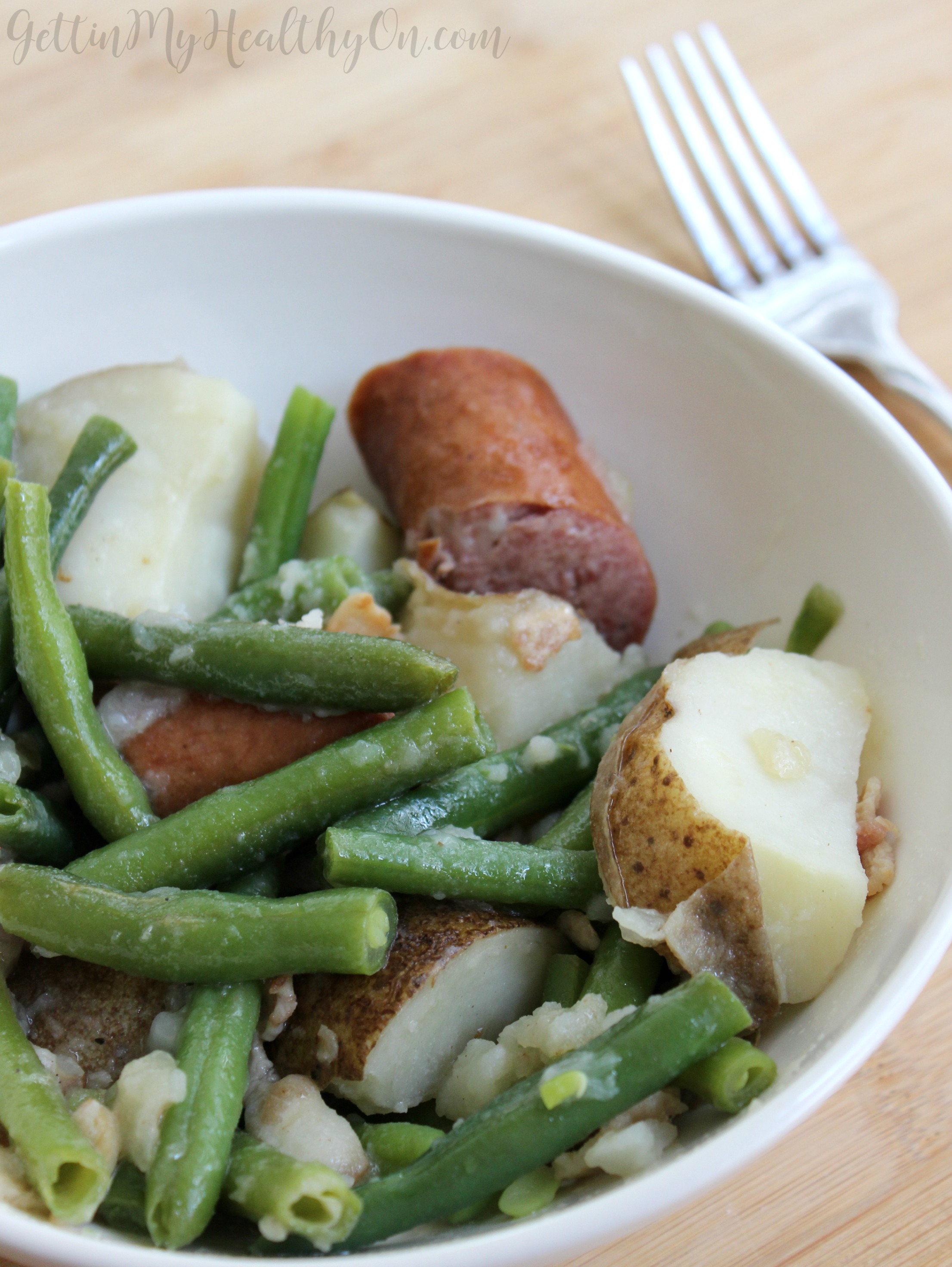 Green Bean, Potato, and Sausage One-Pot Meal
