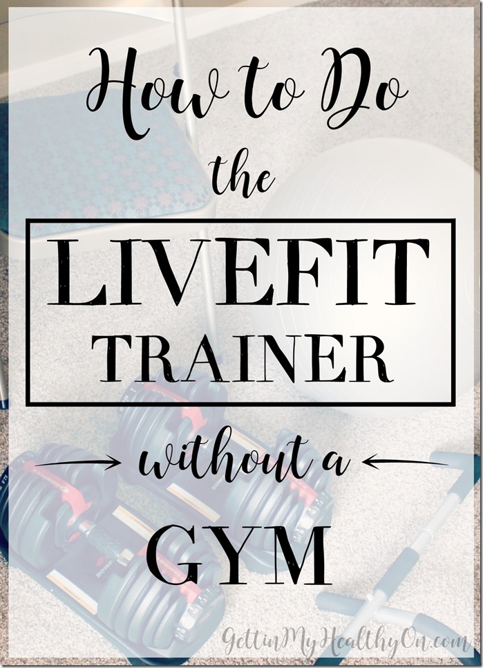 Livefit gym online equipment