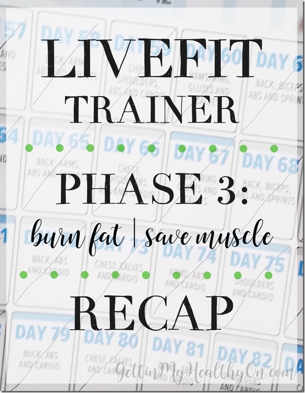 LiveFit Trainer Phase 3 Recap