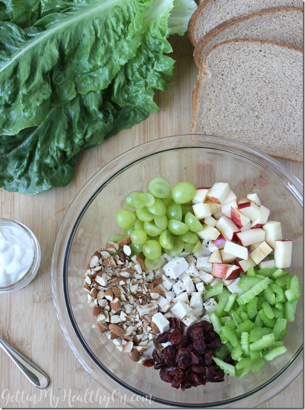 Greek Yogurt Chicken Salad Sandwiches