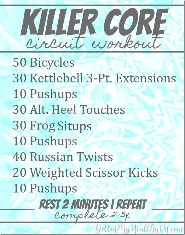 10 MIN KILLER CORE WORKOUT 