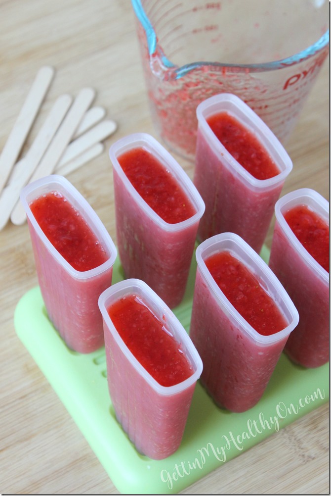 Strawberry Daiquiri Popsicle Recipe