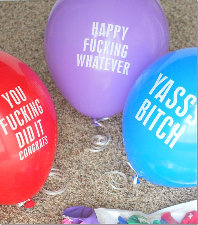 Swearing Balloons