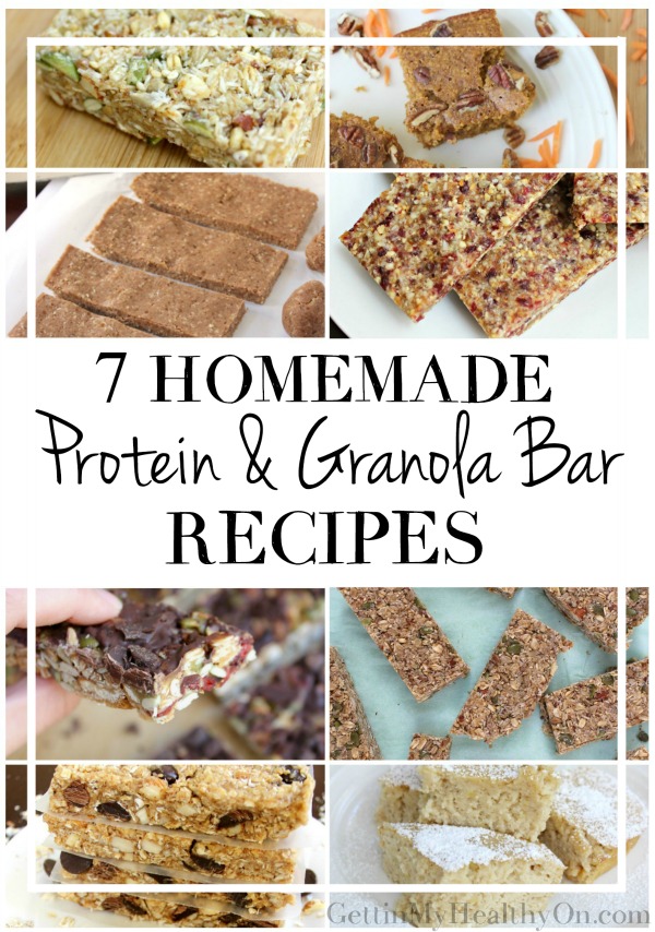 Homemade Granola Protein Bars