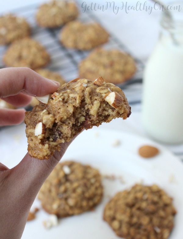 Almond Oatmeal Cookies Recipe