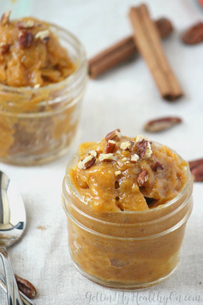 Banana Pumpkin Ice Cream