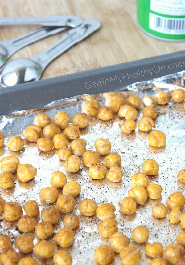 Cajun Roasted Chickpeas