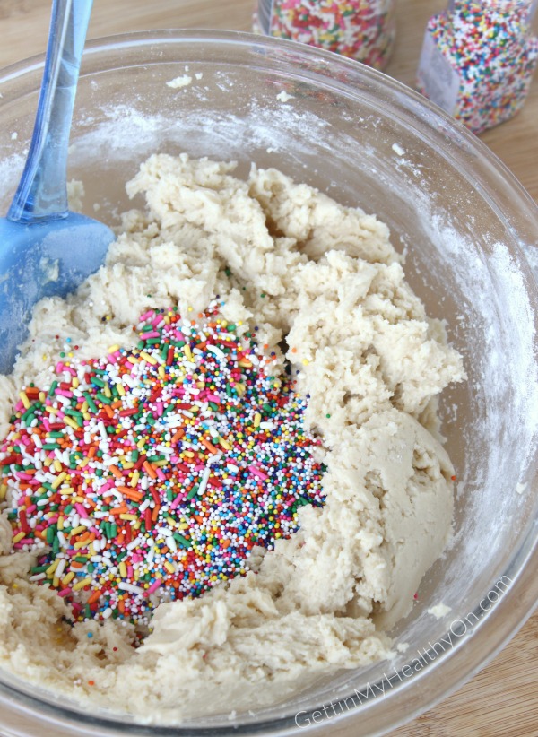 Funfetti Cookies Made with Greek Yogurt