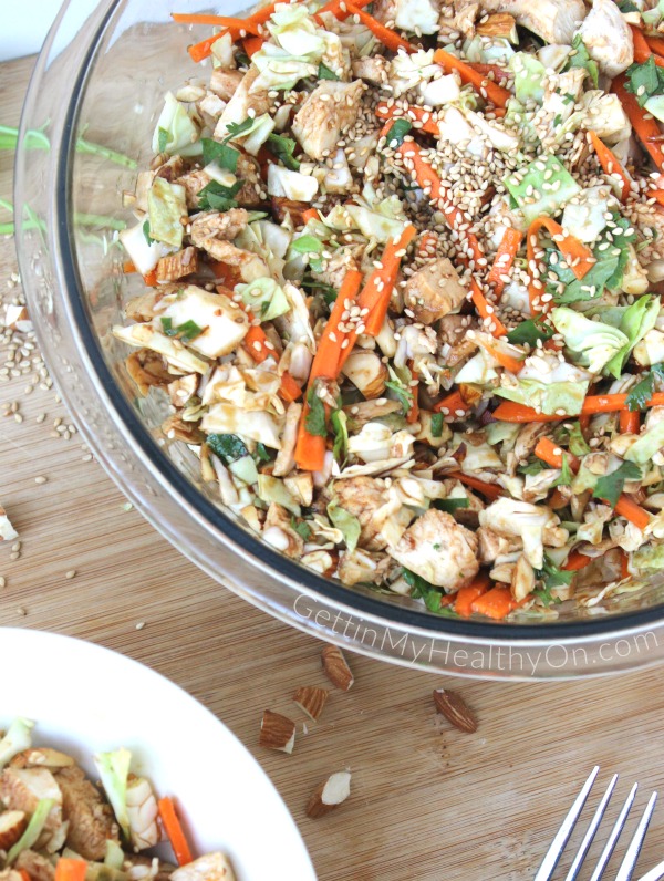 Ginger Sesame Chicken Salad