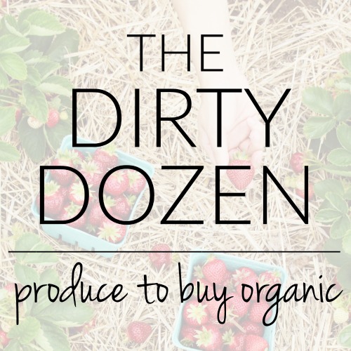 Dirty Dozen To Buy Organic