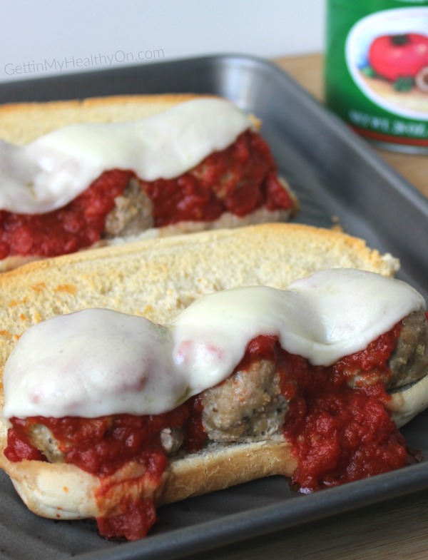 Turkey Meatball Subs