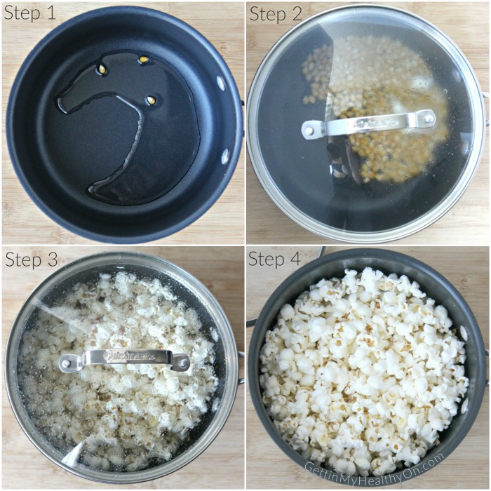 Coconut Oil Stovetop Popcorn