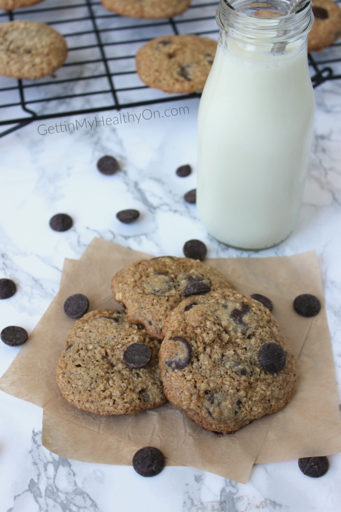 Healthier Chocolate Chip Cookies