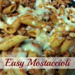 Tasty Tuesday: Easy Mostaccioli