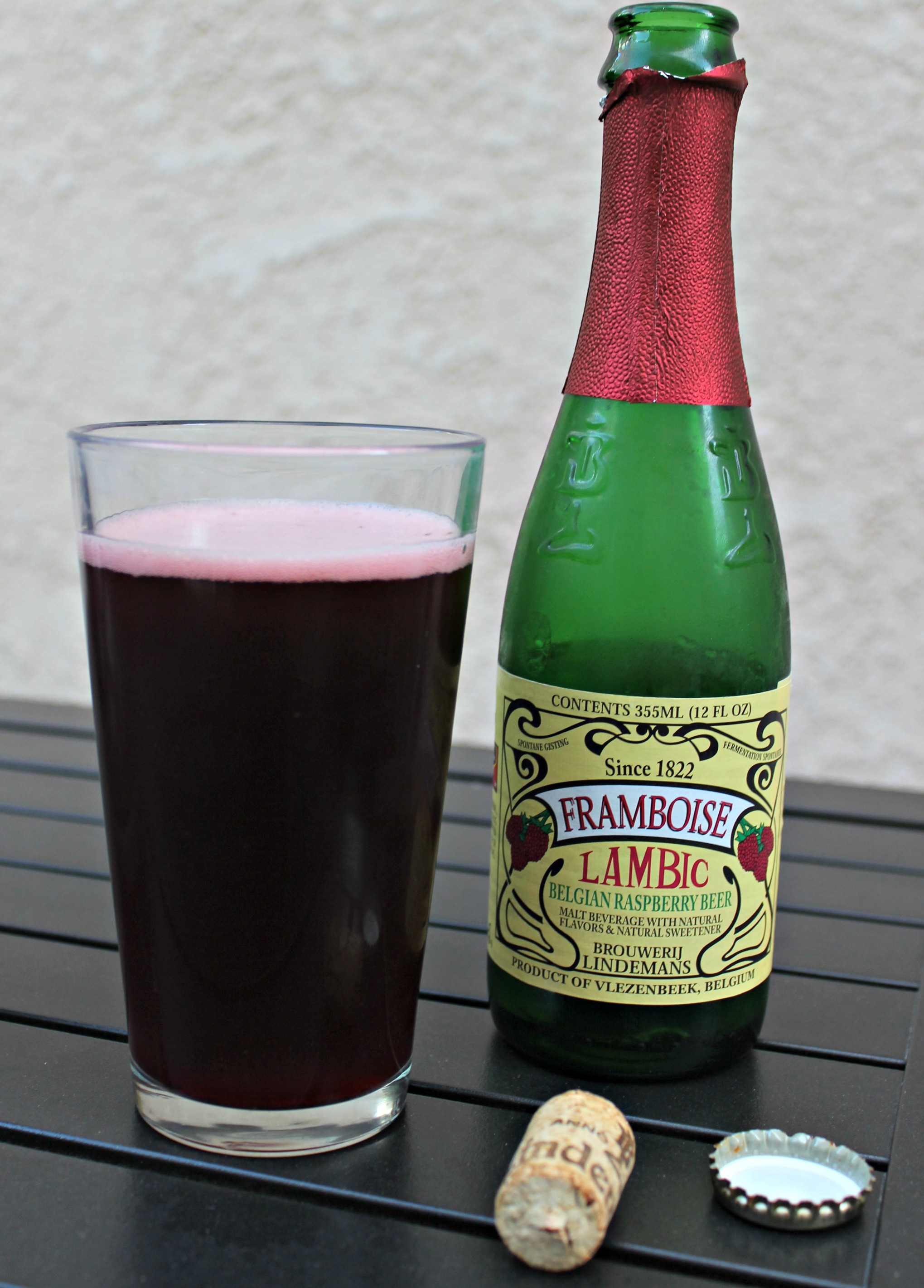 Lindemans Framboise Lambic Belgian Raspber Beer - Gettin' My Healthy On